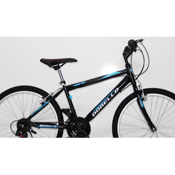 24  jant siyah bisiklet dorello bisiklet - 2