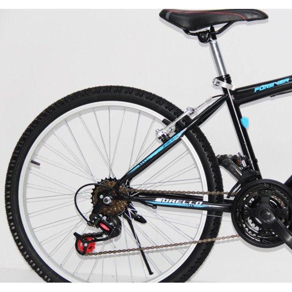 24  jant siyah bisiklet dorello bisiklet - 3