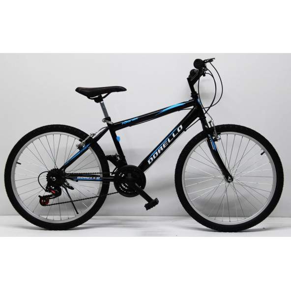 24  jant siyah bisiklet dorello bisiklet - 4