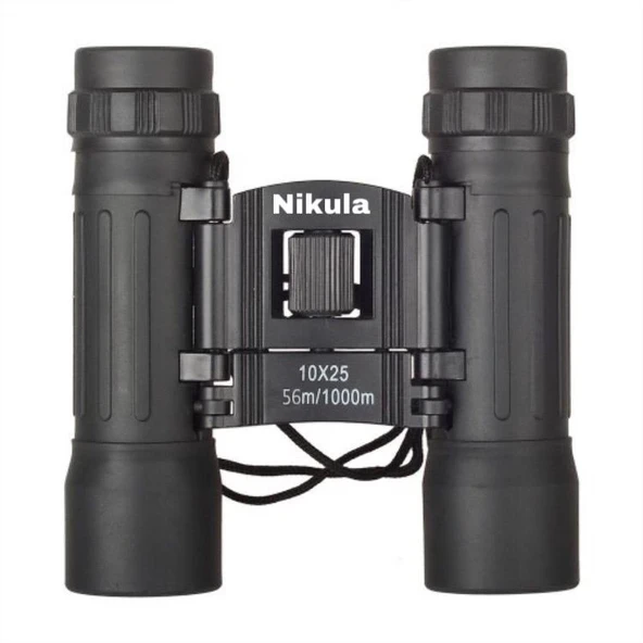 10x25 Av Dürbünü -56m/1000m - Kauçuk Kaplama Siyah ürün görseli