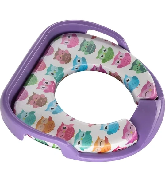 Softy Jumbo Kids Çocuk-bebek Yanlardan Tutmalı Yumuşak Süngerli Klozet Kapağı Adaptörü - Resim 3