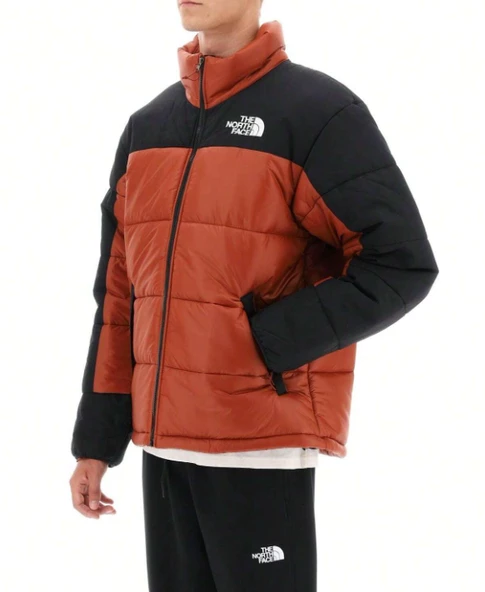 The North Face Himalayan Insulated Erkek Kahverengi Mont NF0A4QYZWEW - 4