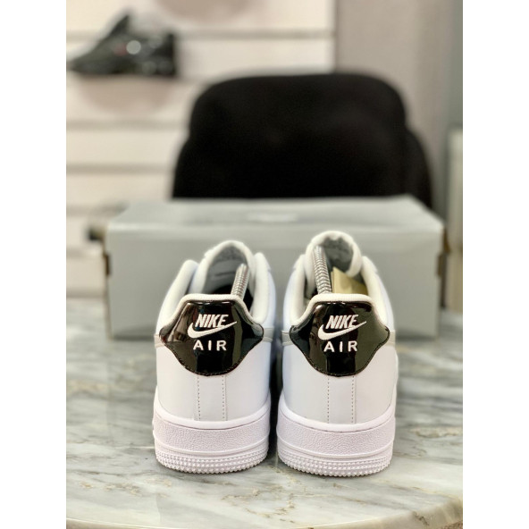 Nike Air Force A1 Beyaz Gri - 4