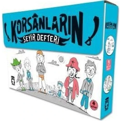 KORSANLARIN SEYİR DEFTERİ 4 KİTAP SET TİMAŞ