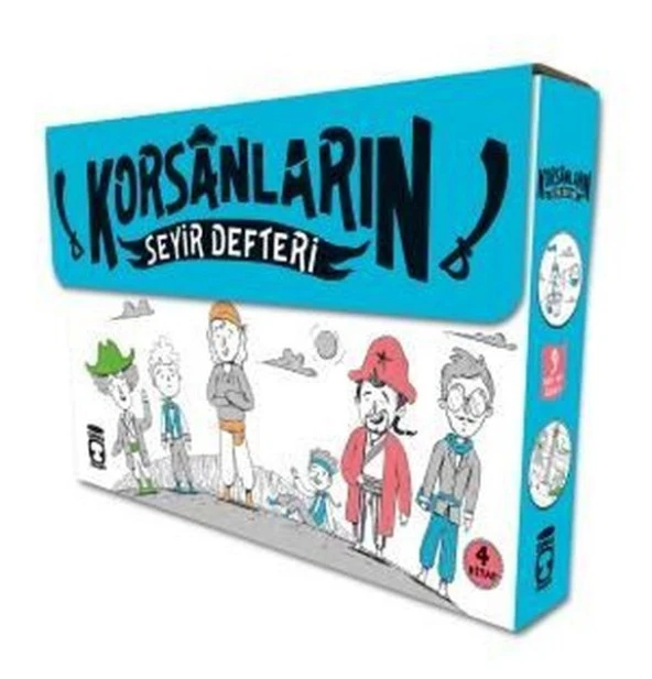 KORSANLARIN SEYİR DEFTERİ 4 KİTAP SET TİMAŞ