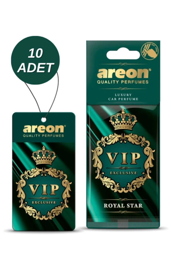 Areon Royal Star Oto Araç Kokusu 10'lu