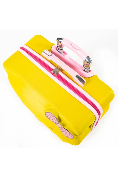 Protocol London Hello Kitty Pembe Çocuk Valizi - Pembe / Beyaz / Sarı - 5