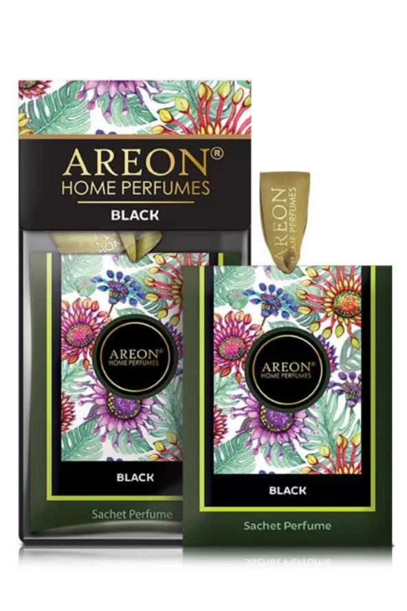 Areon Sachet Perfume Premium Black Dolap ve Çekmece Kokusu