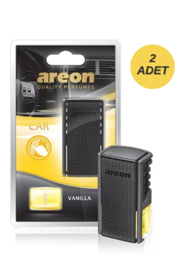 Areon Premium Car Blister Vanilla Araç Klima Kokusu 2'li