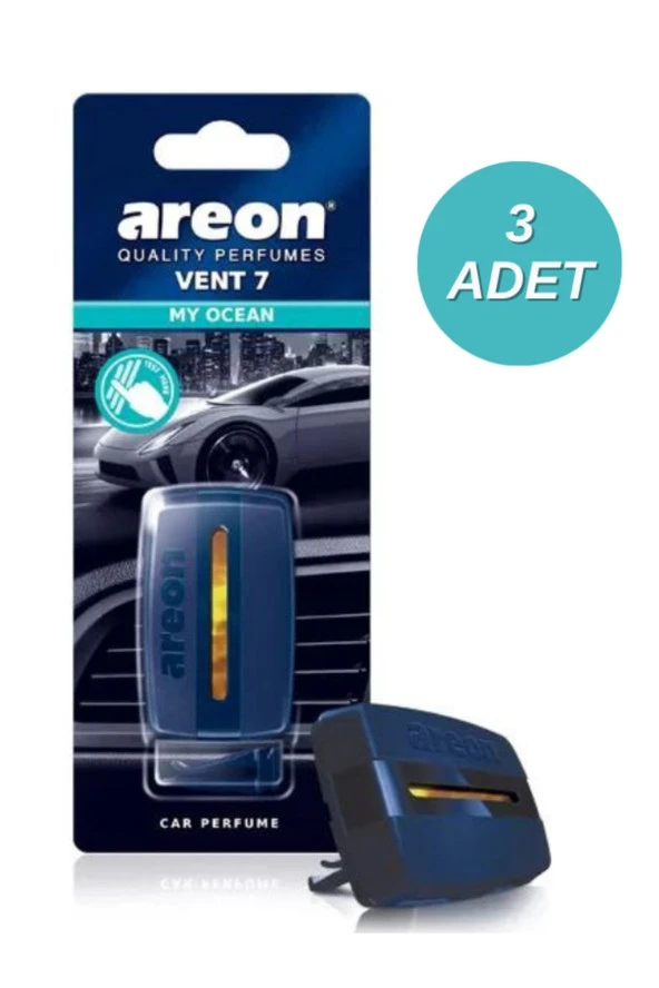 Areon Vent 7 My Ocean Araç Klima Kokusu 3'lü