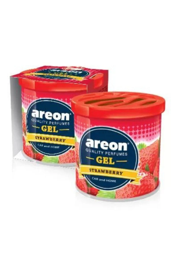 Areon Gel Can Strawberry Bardaklık Oto Araç Kokusu