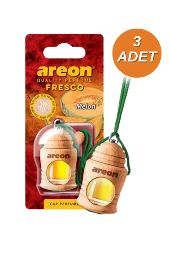 Areon Fresco Melon Oto Araç Kokusu 3'lü