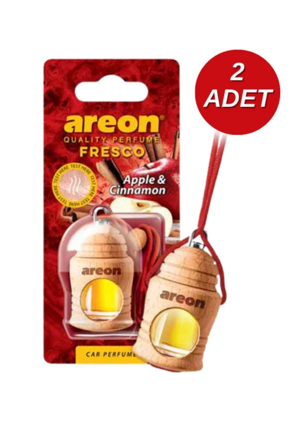 Areon Fresco Apple Cinnamon Oto Araç Kokusu 2'li