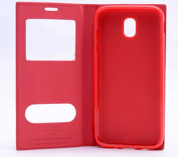 Galaxy J5 Pro (J530 Pro) Kılıf Elite Kapaklı Kılıf - Resim 8