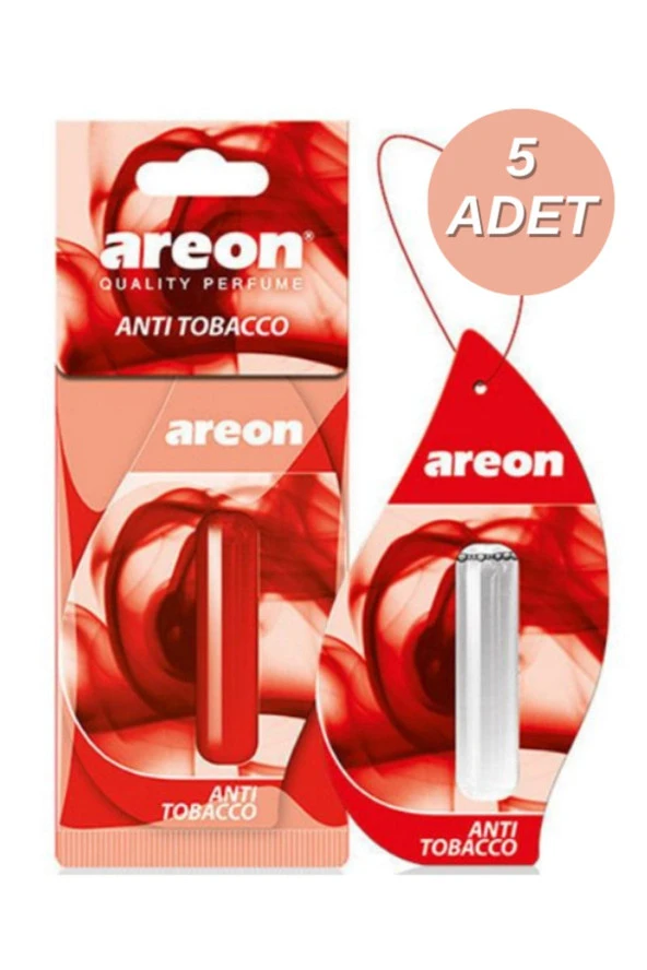 Areon Liquid 5 ml Anti-Tobacco Oto Araç Kokusu 5'li