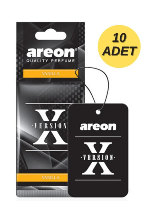 Areon X Version Vanilla Oto Araç Kokusu 10lu