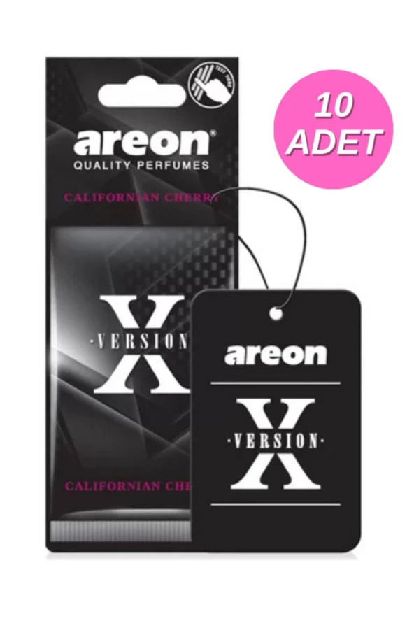 Areon X Version Californian Cherry Oto Araç Kokusu 10'lu