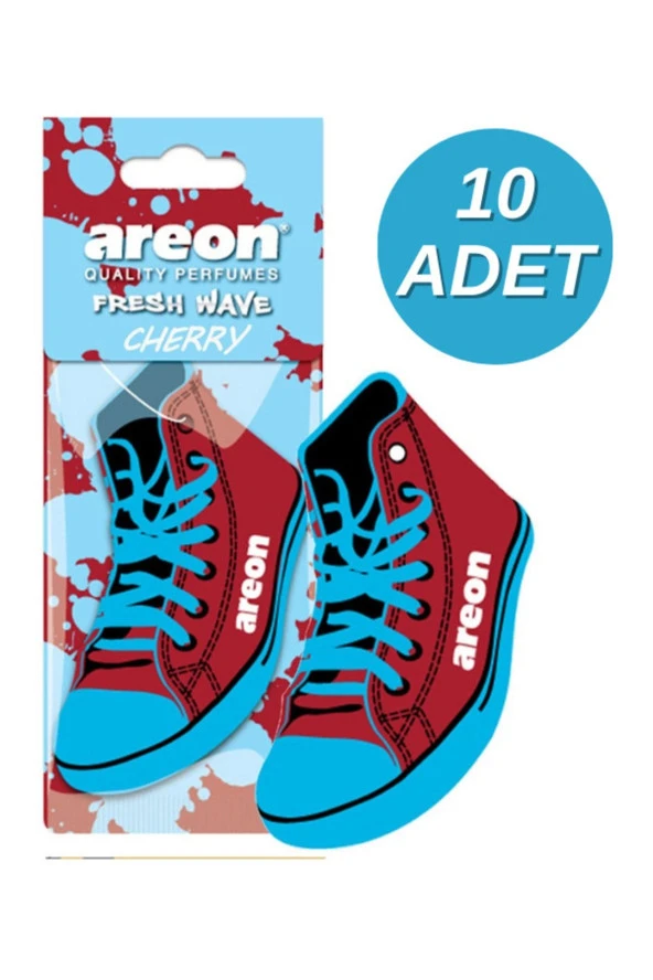 Areon Fresh Wave Dry Cherry Taraftar Oto Araç Kokusu (ts) 10'lu