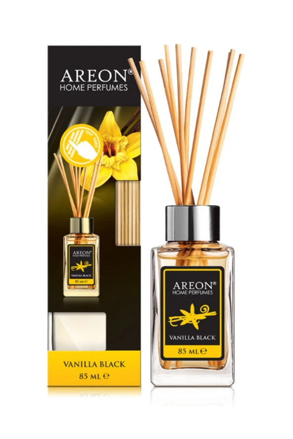 Areon Lux Vanilla Black 85 ml Bambu Çubuklu Oda Kokusu