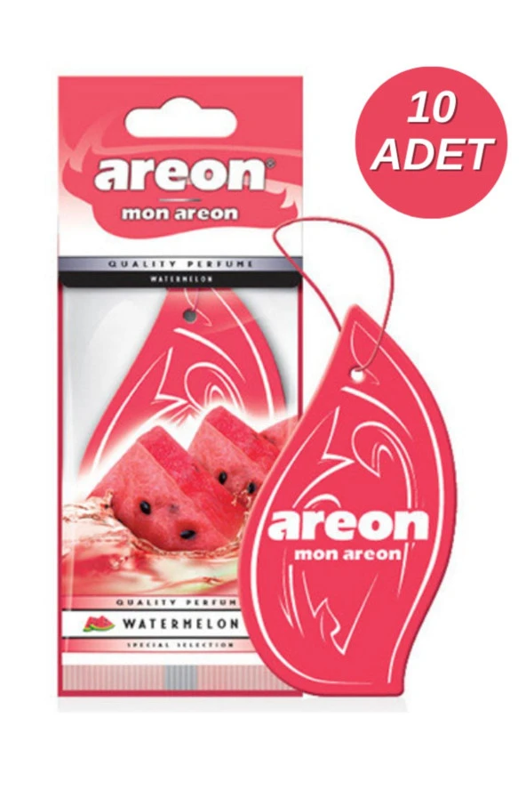 Areon Mon Watermelon Oto Araç Kokusu 10'lu