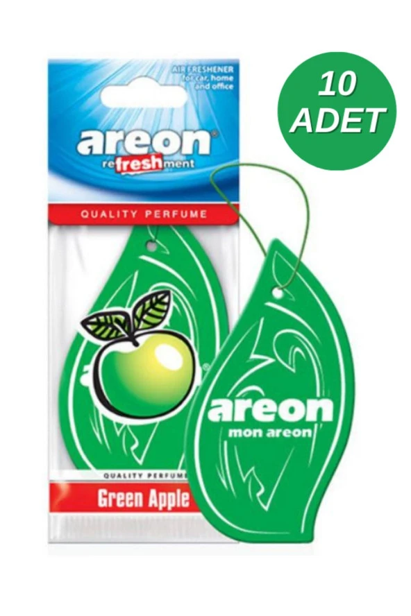 Areon Mon Classic Green Apple Oto Araç Kokusu 10'lu