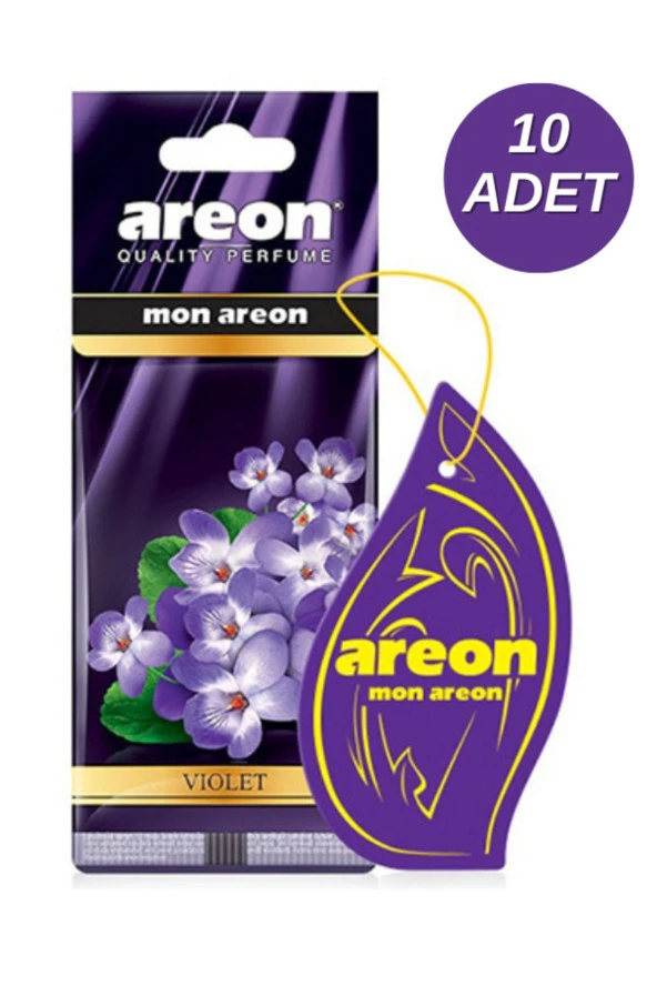 Areon Mon Violet Oto Araç Kokusu 10'lu