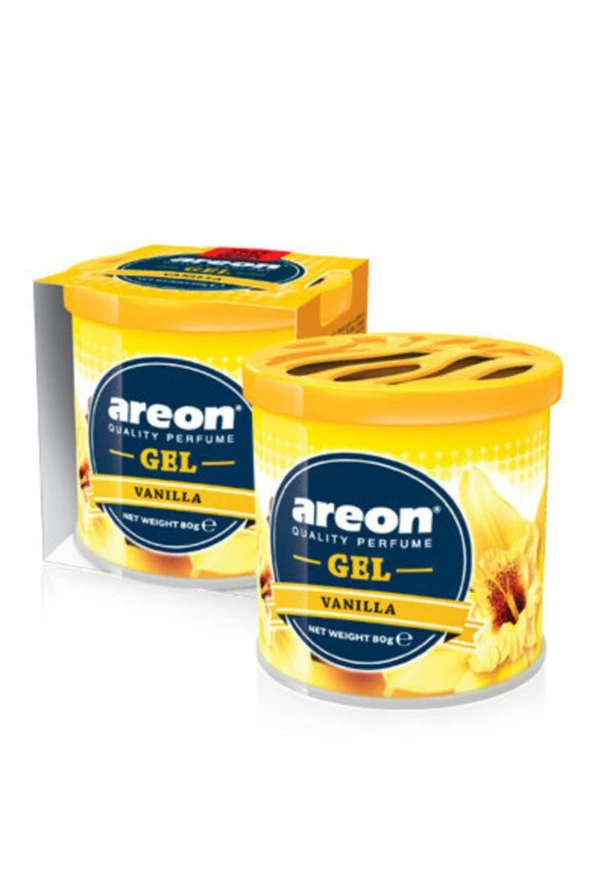 Areon Gel Can Vanilla Bardaklık Oto Araç Kokusu