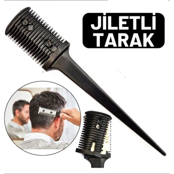 TransForMacion Jiletli Kırık Saç Sakal Düzletme İnceltme Tarağı 716438