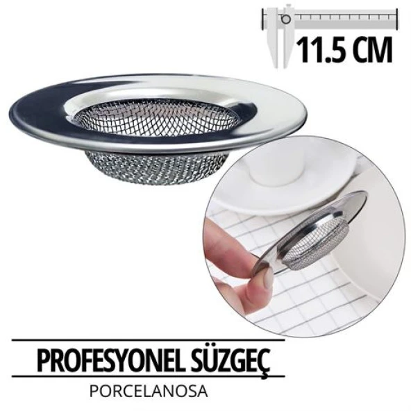 TransForMacion Profesyonel 11.5 cm Çap Lavabo Süzgeci	 718175