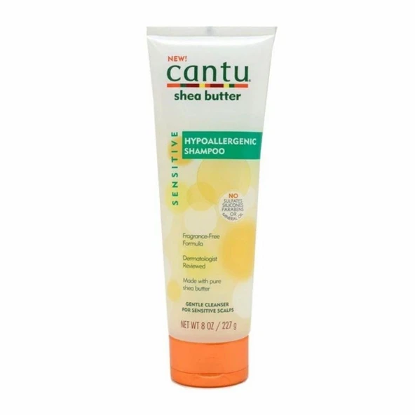 Cantu Shea Yağı Hassas Saçlar İçin Hipoalerjenik Şampuan 227 gr
