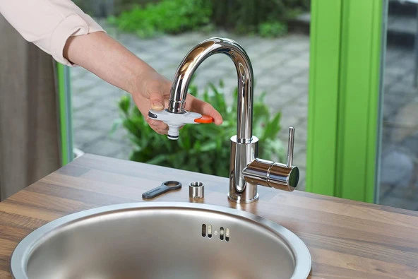 Gardena 18210 Aç Kapa Batarya Hortum Takma - Resim 2