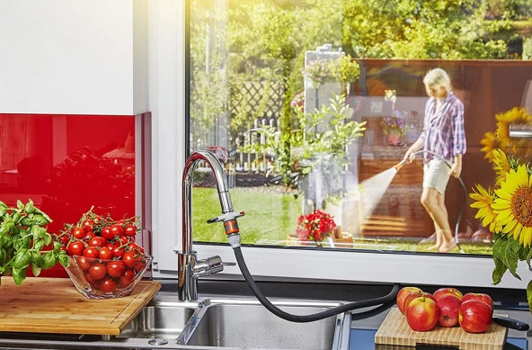 Gardena 18210 Aç Kapa Batarya Hortum Takma - Resim 3