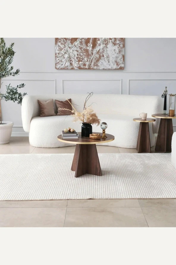 Nysamo Orta Sehpa Masa Salon Sehpası - 2