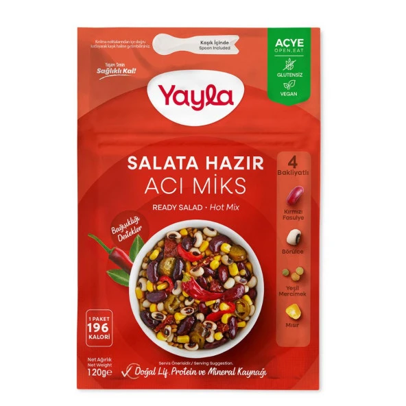 YAYLA SALATA HAZIR ACI MİKS.120 GR