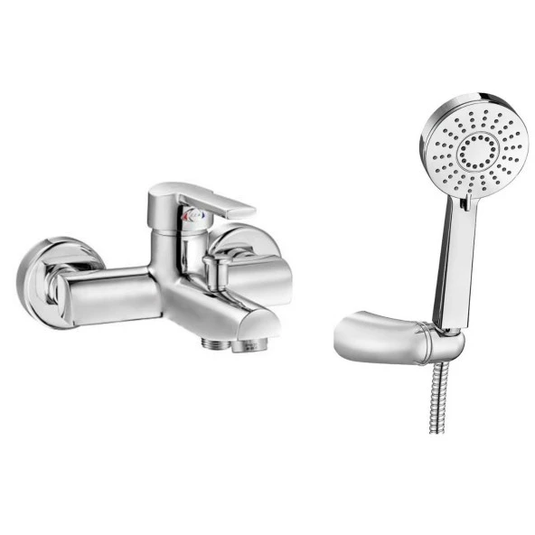 ECA Delta Banyo Bataryası + ECA Fırat Mafsallı Duş Seti Banyo Üst Takımı