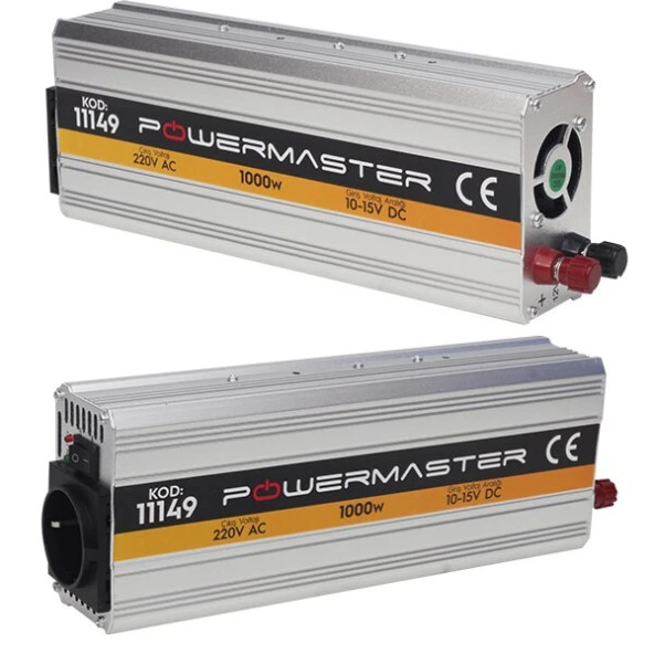 Powermaster Pm-11149 12 Volt 1000 Watt Modıfıed Sınus İnverter