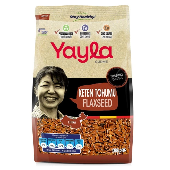 YAYLA GURME KETEN TOHUMU 500 GR