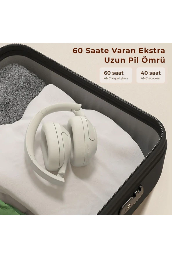 HAYLOU S35 ANC WHITE HEADSET - BEYAZ