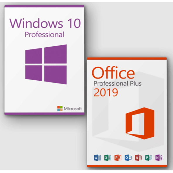 Microsoft Yayınları Windows 10 Pro + Office 2019 Bireysel Dijital Lisans