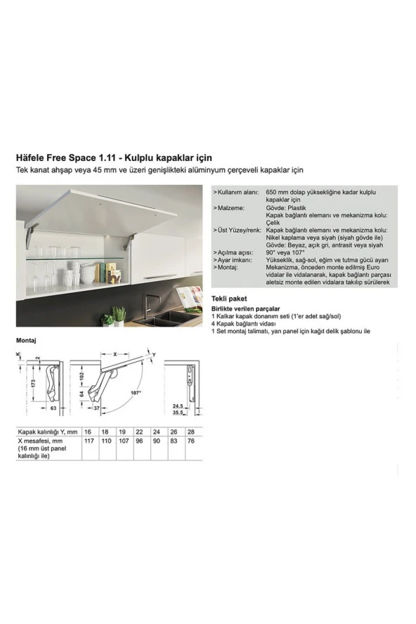 FREE SPACE 1.11 Model D antrasit/nikel