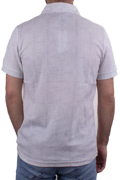 Twister Jeans 2276 Gri Polo Yaka Erkek T-Shirt - Resim 4