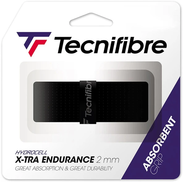 Tecnifibre X-Tra Endurance Siyah 2 mm Ana Grip 51ATPXENBK