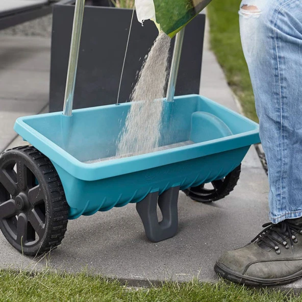 Gardena 432 Gübre Tuz Tohum Granül Kum Atma Makinası - Resim 3