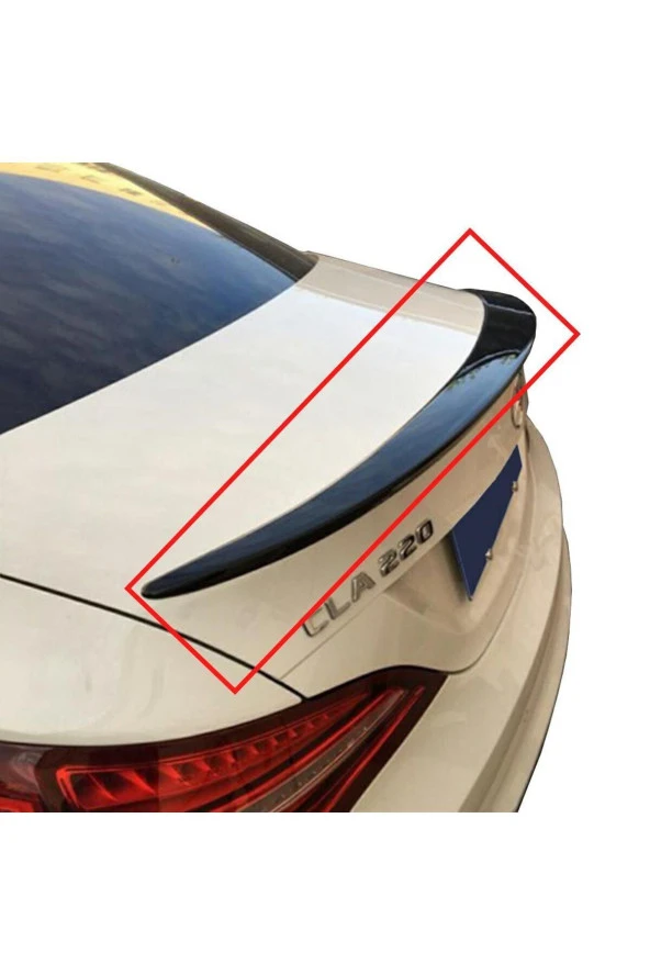CLA Fiber Spoiler Parlak Siyah Boyalı