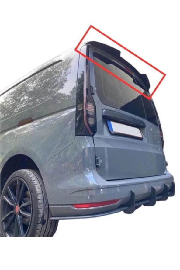 Connect 2021 Üstü Çift Kapı Plastik Spoiler Frd3029 Lav Kırmızı
