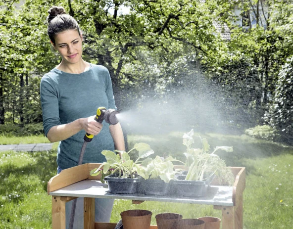 Karcher 2645-269 Dört Fonksiyonlu Bahçe Sulama Tabancası - 3