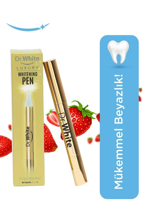 Dr. White Luxury Whitening Pen Gold Dis Beyazlatma Kalemi 2 Ml