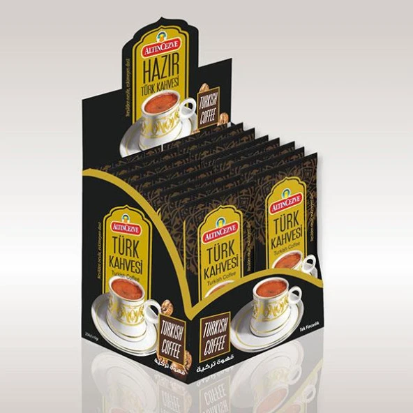 Altıncezve Tek İçimlik Türk Kahvesi 20 li (6 Gr x 20 Ad)