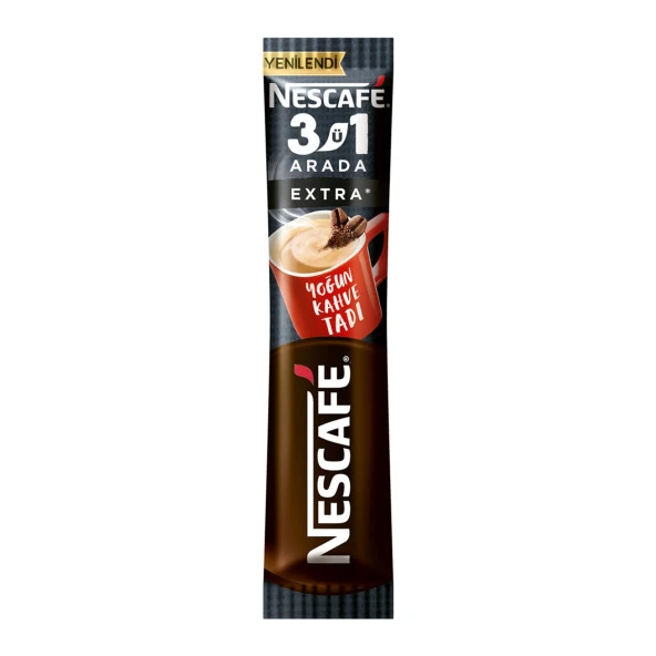 Nescafe 3'ü 1 Arada Extra Kahve 16,5 gr 60 Adet - 3