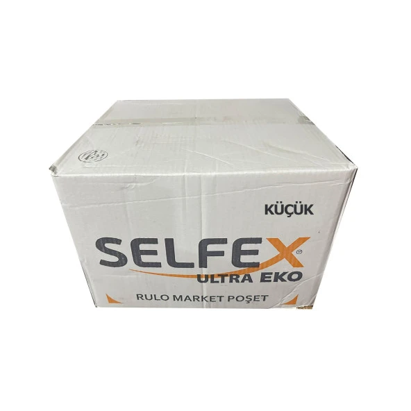 Selfex Rulo Şeffaf Market Poşet Torba - Hışır Atlet Poşet -Küçük Boy - 200 Adetlik 20 Rulo / Koli ürün görseli 1